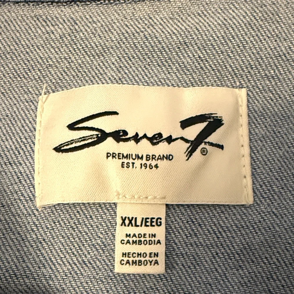 Seven7 Classic Denim Jacket in Light Blue - Picture 2 of 10